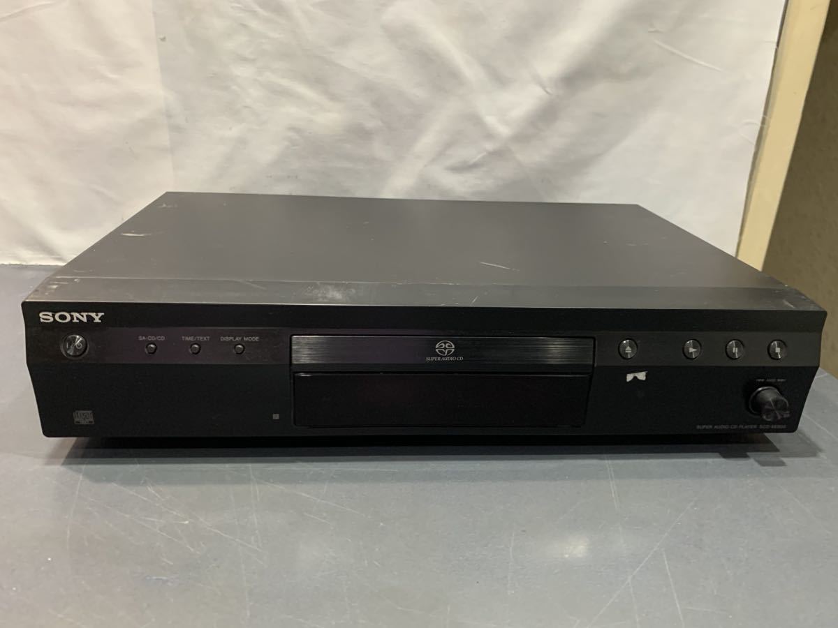 SONY ソニー スーパーオーディオCD/CDプレーヤー SCD-XE800 再生確認済み