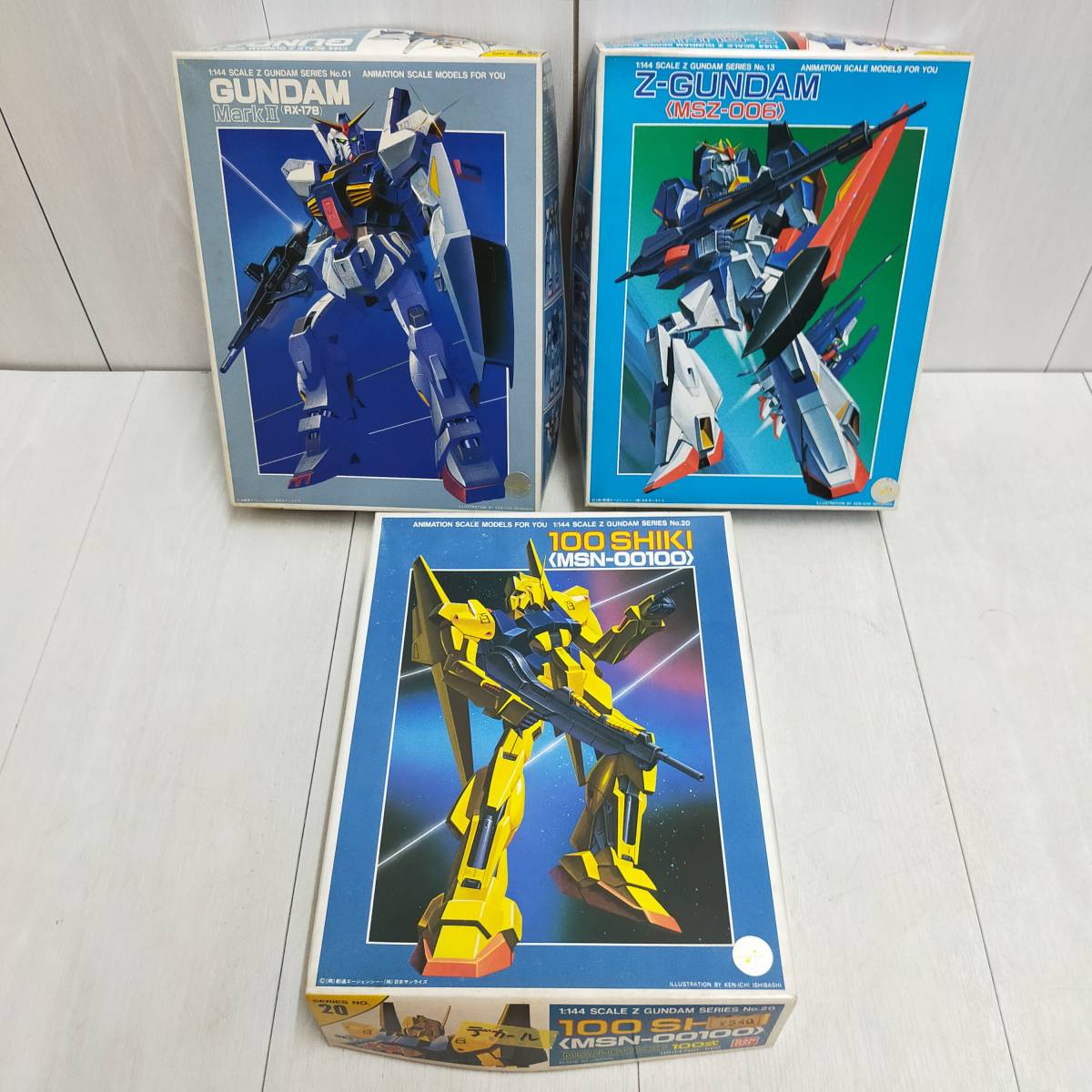 【 送料無料 】 未組立 ◆ BANDAI 機動戦士Zガンダム 100式 ガンダム マークⅡ ゼータガンダム 1/144 スケール バンダイ ガンプラ 模型