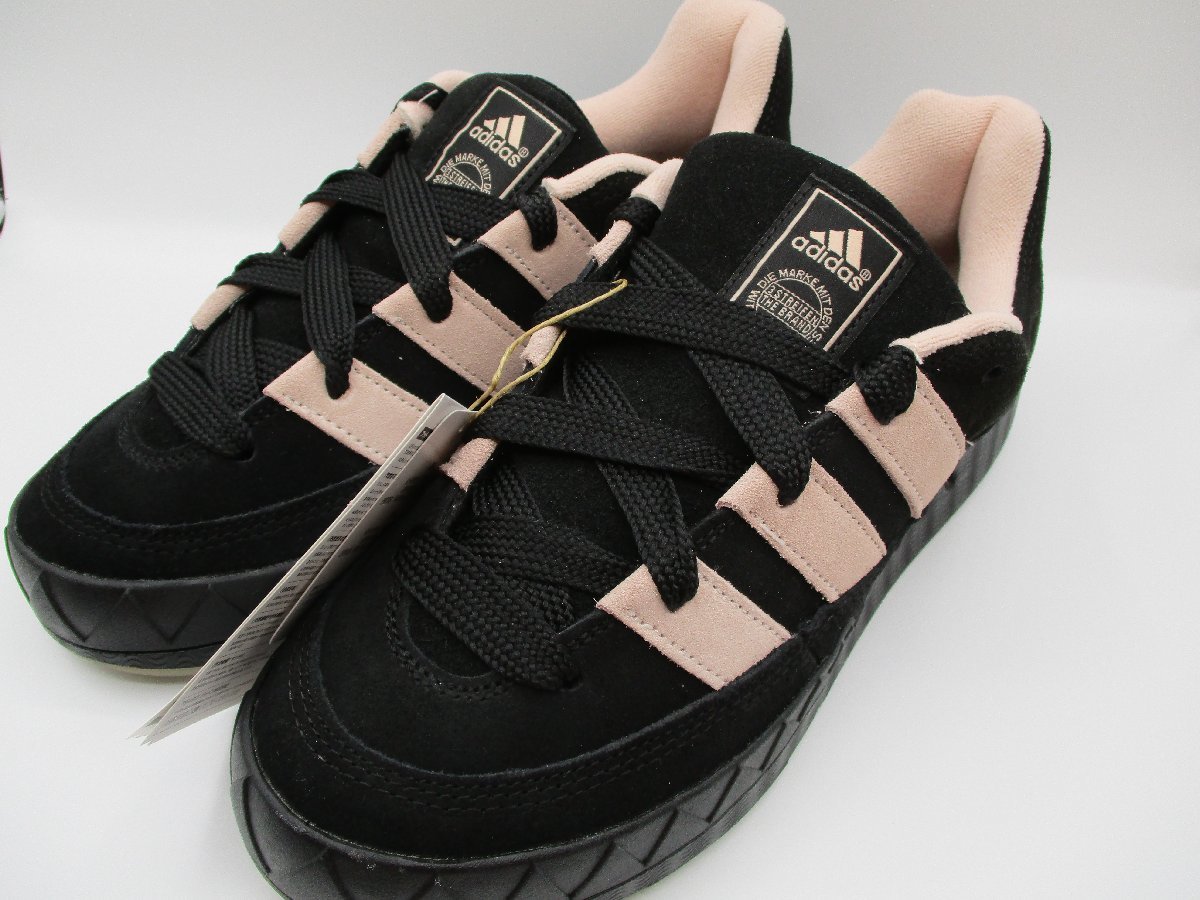 25.5㎝【未使用】アディダス adidas アディマティック ブラック×ピンク  