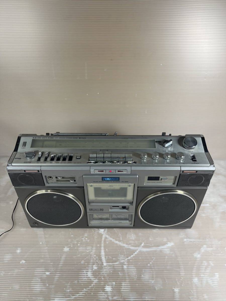 HITACHI 日立 TRK-8280 ジャンク 通電可 ラジカセ カセット レコーダー