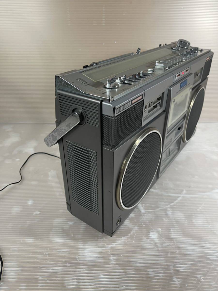 HITACHI 日立 TRK-8280 ジャンク 通電可 ラジカセ カセット レコーダー