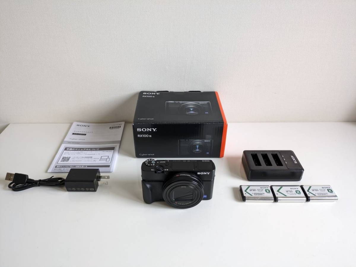 SONY ソニー RX100VII DSC-RX100M7 コンパクトデジタルカメラ 動作品 