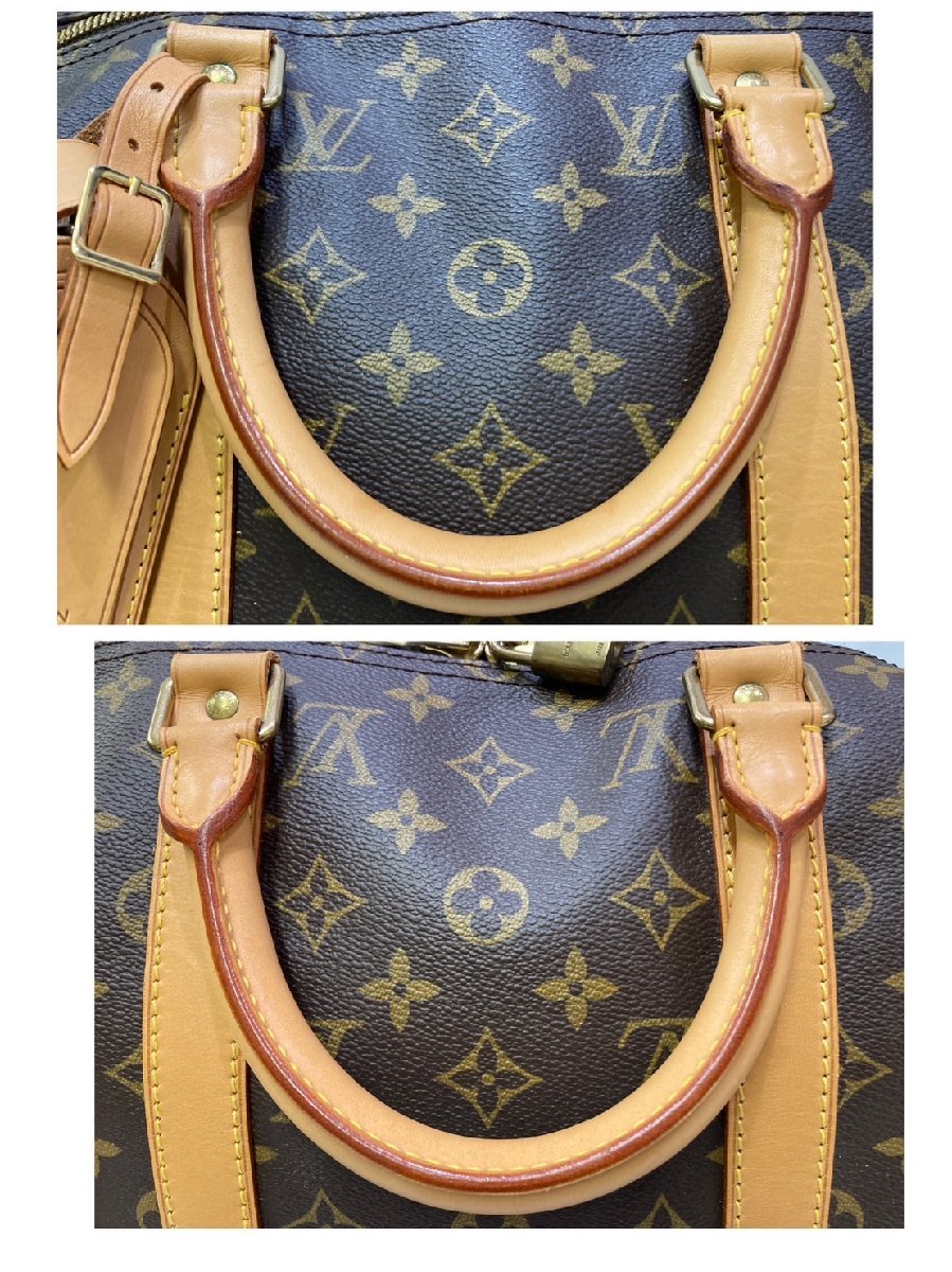 極美品！！○Louis Vuitton ルイヴィトン キーポル50 モノグラム 旅行 