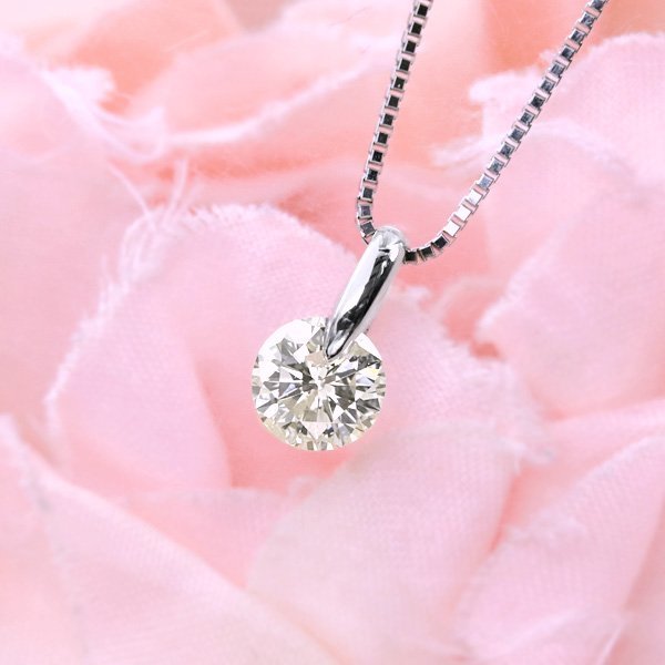 1円 最落無 天然一粒ダイヤモンド 0.727ct K I-1 GOOD 中ソ付 プラチナ 