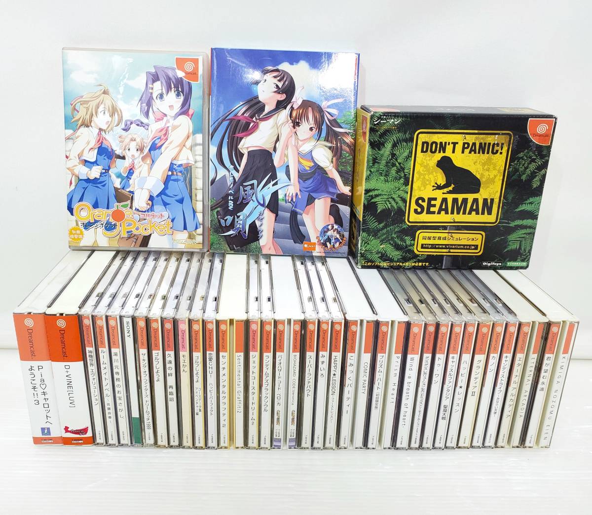 大得価，2025 まとめ売り DC ドリームキャスト ソフト 34本 現状品 多数あり 管C-80(タイトル)｜売買されたオークション情報、yahooの商品情報をアーカイブ公開 - オークファン ドリームキャスト