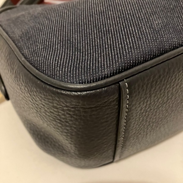 コーチ COACH ショルダーバッグ C8585 - デニム×レザー ネイビー
