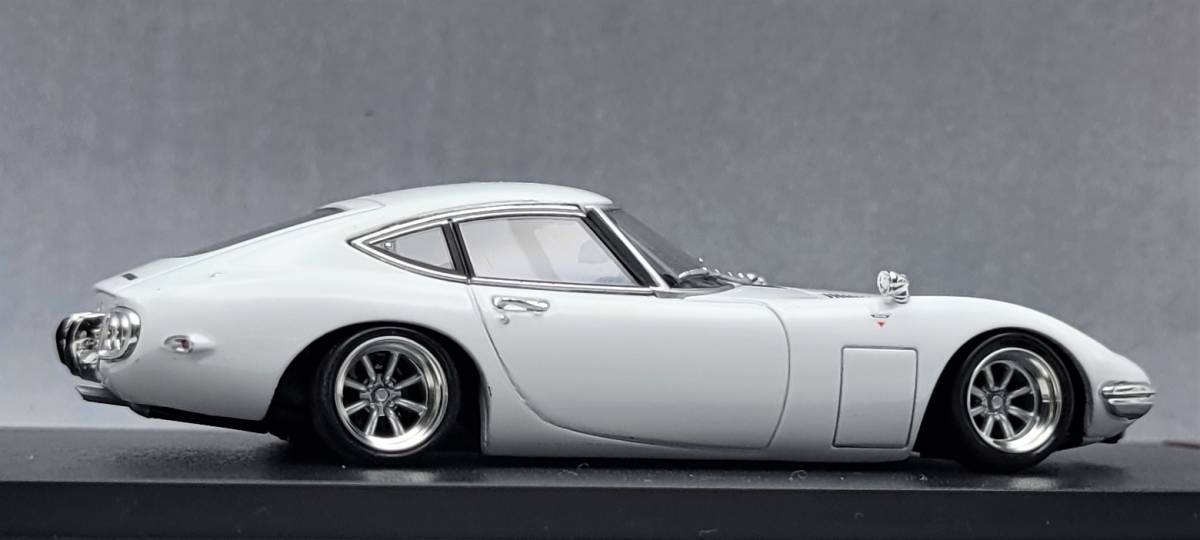 1/43 トヨタ 2000GT改（MF10）ワタナベ ホイール アルミ製 深リム 街道 