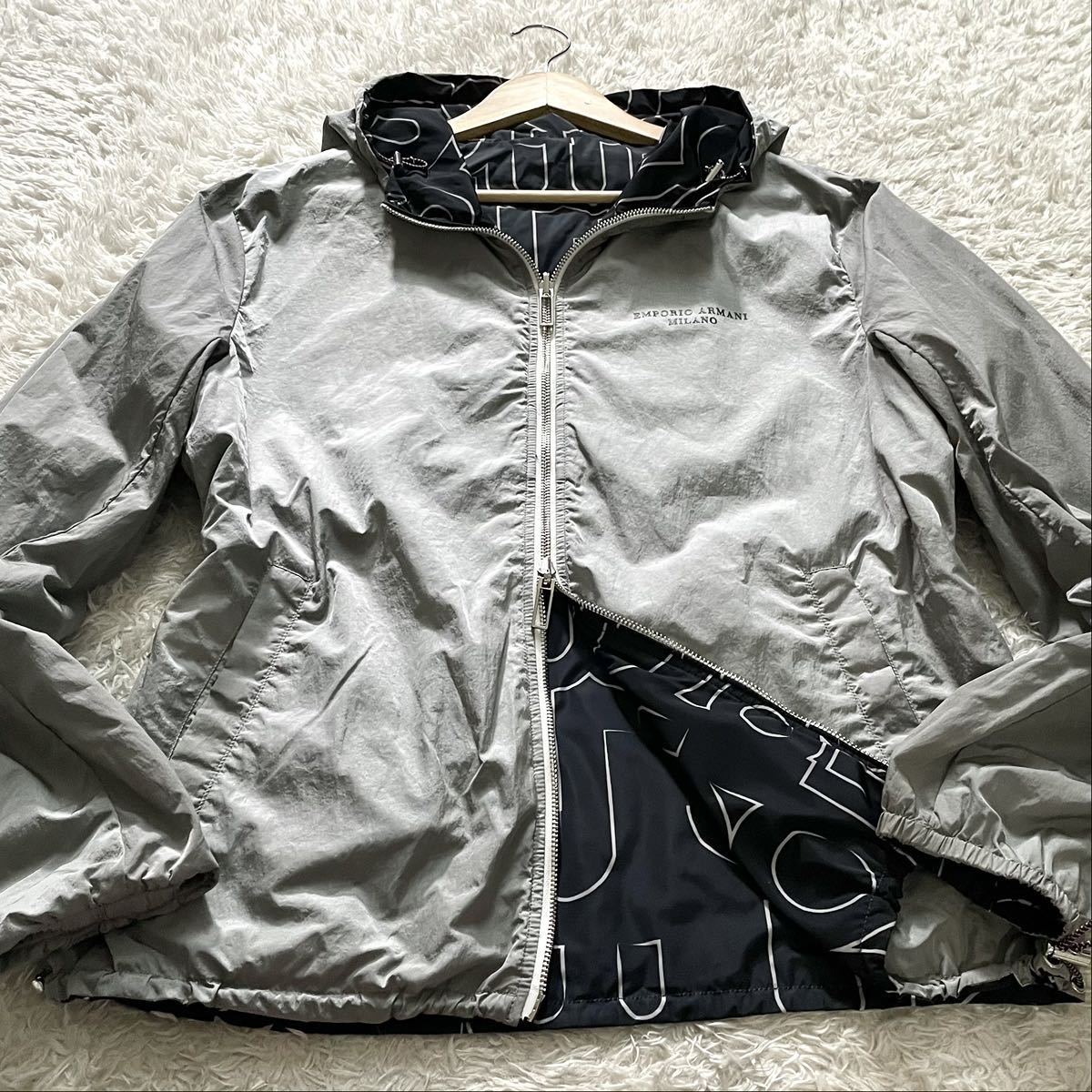 極美品/XLサイズ○エンポリオ アルマーニ 2way【リバーシブル 