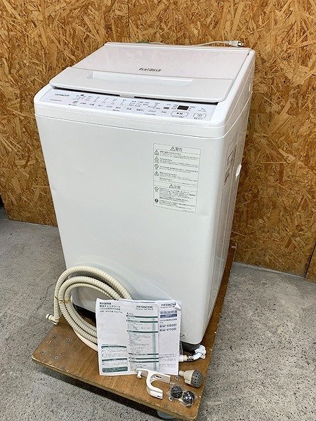 CME90372SGM ☆未使用☆日立 7kg 全自動洗濯機 ビートウォッシュ BW 
