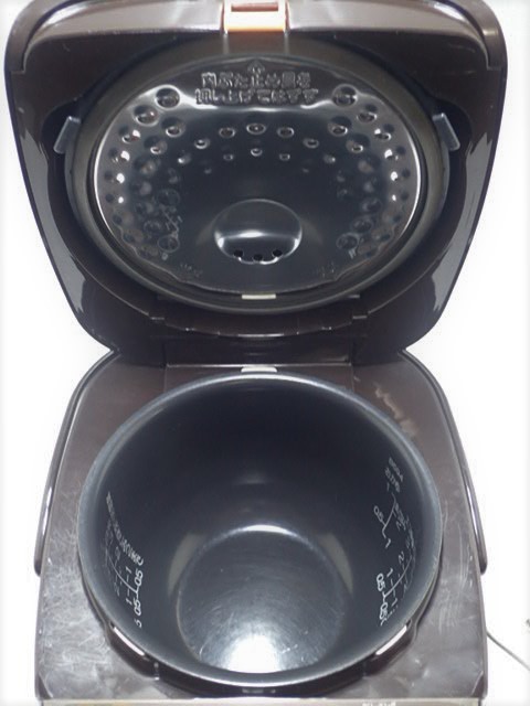 動作品 象印 NP-GP05E9-XT IH炊飯ジャー 3合炊き 豪熱沸とうIH