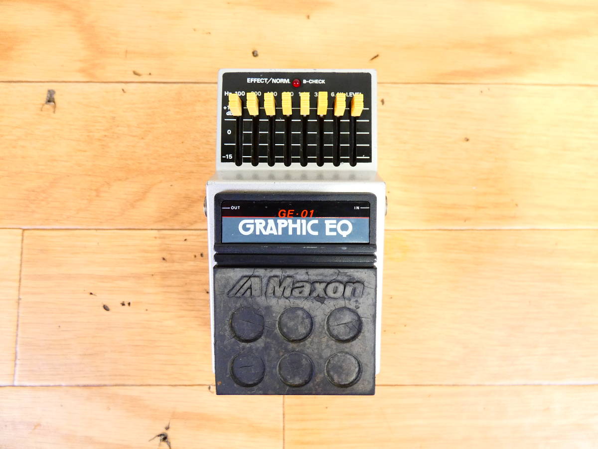 赤字超特価，送料無料 【USED!Maxon コンパクトエフェクター Graphic