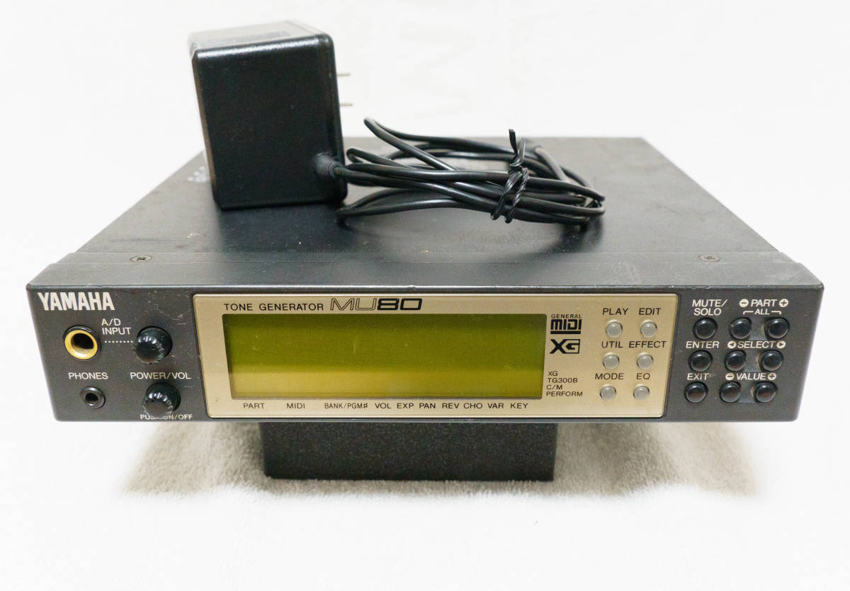 ジャンクYAMAHA ヤマハ YAMAHA MU80 DTM音源モジュール ヤマハ 音源