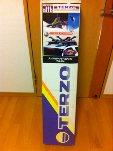 送料無料☆TERZO☆テュリパルーフレールタイプ☆ss111s☆シルバ-_1