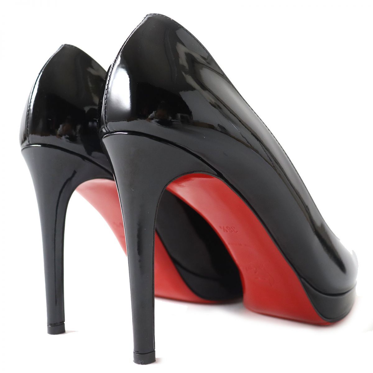 極美品△Christian Louboutin クリスチャンルブタン 1120419 New
