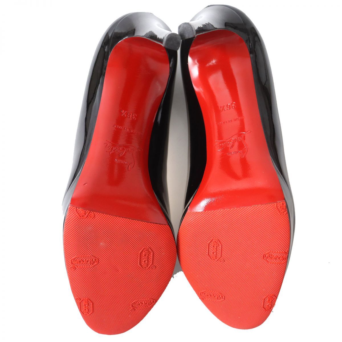 極美品△Christian Louboutin クリスチャンルブタン 1120419 New