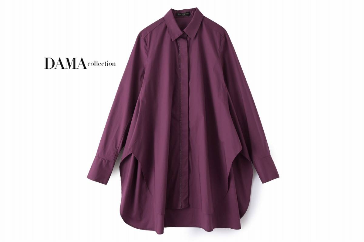 ブラウス シャツ L 11号 リバーシブルドルマンブラウス 黒⁄11号 美品 