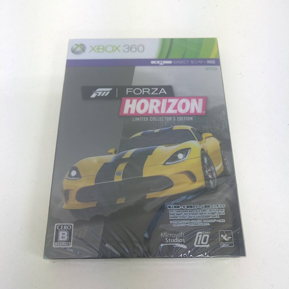【未開封】XBOX360ソフト Forza Horizon リミテッドコレクターズエディション　A80