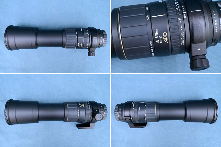I035 シグマ SIGMA 170-500mm 1:5-6.3 APO 望遠レンズ カメラレンズ