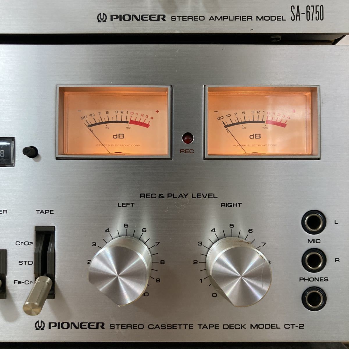Pioneer パイオニア SA-6750 アンプ ステレオアンプ TX-4450