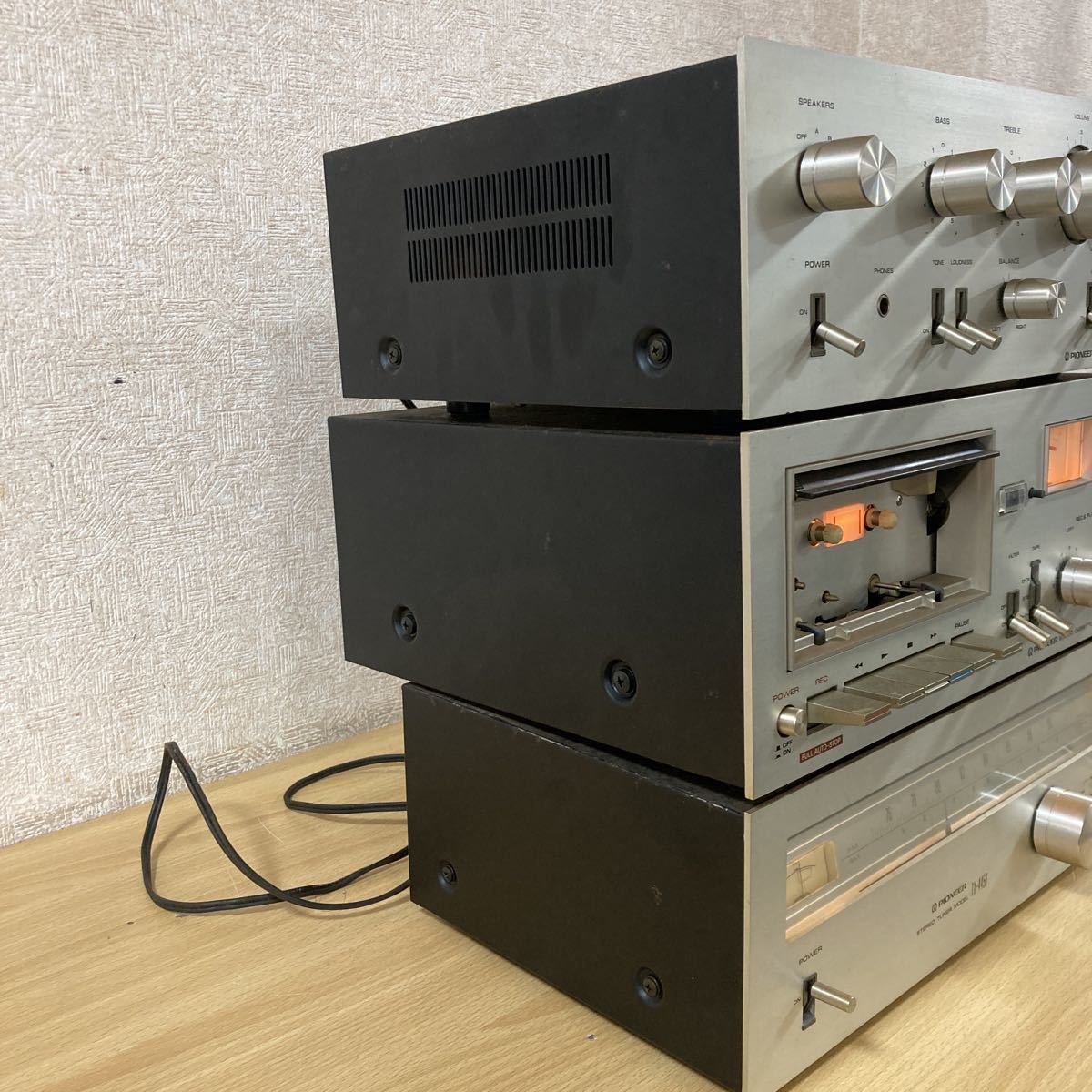オーディオ機器 動作品 PIONEER プリメインアンプ SA-6750 パイオニア