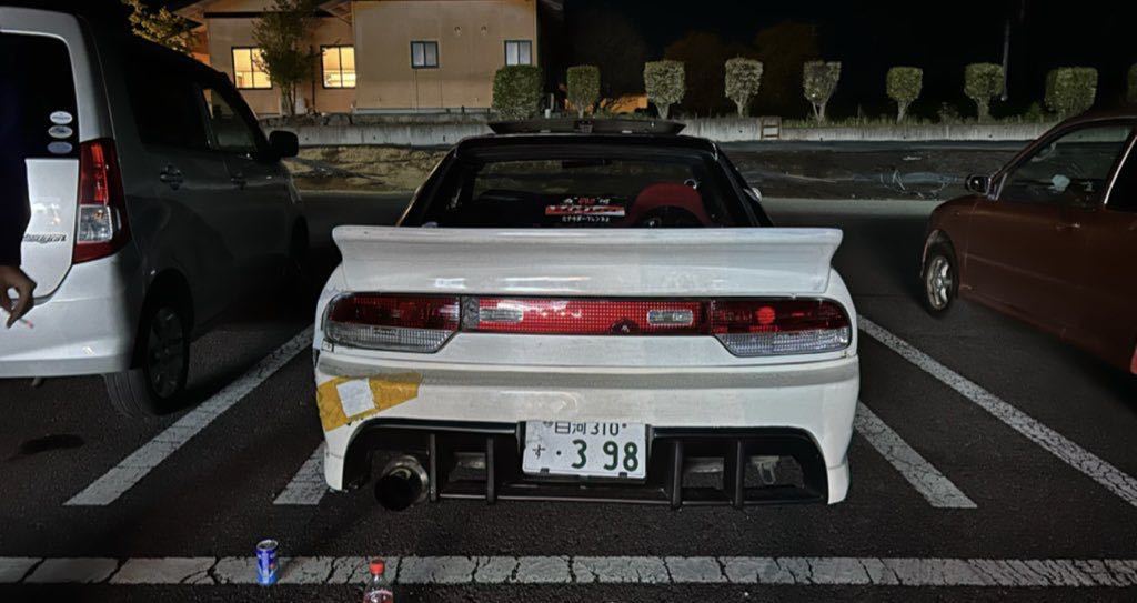 クリスタルテール 紅白テール 180sx 前期中期 左右 ガーニッシュ 3点