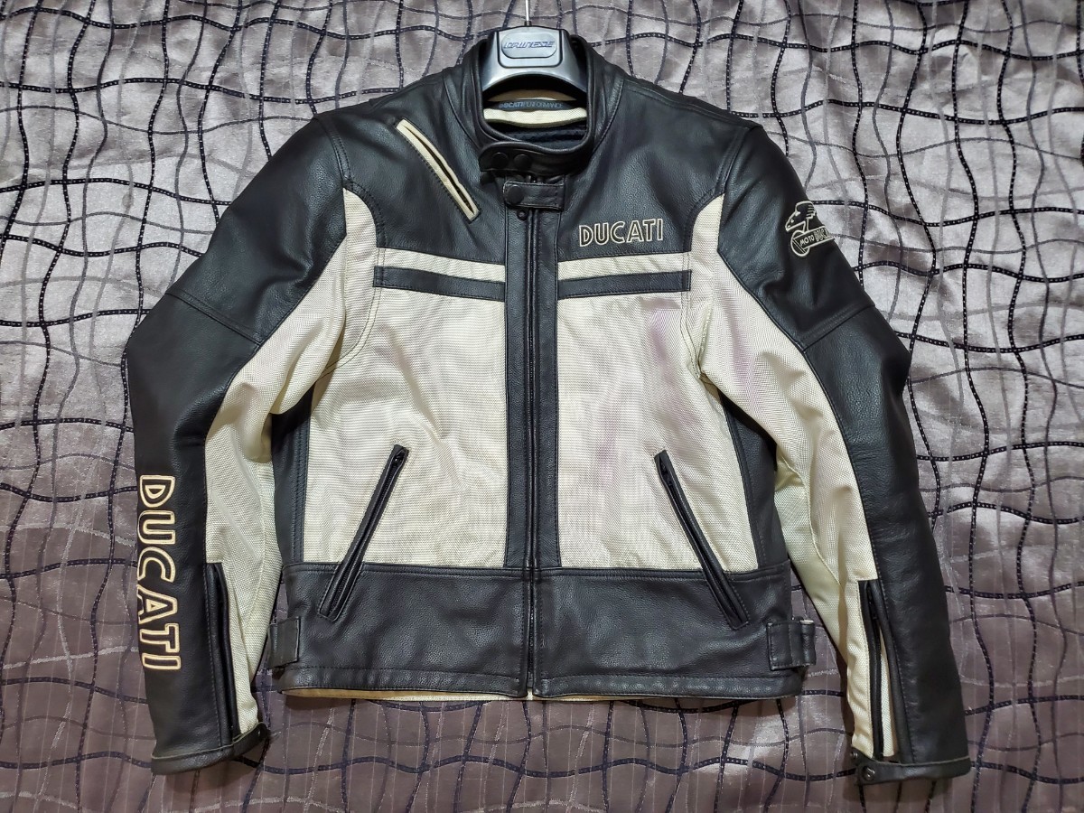 ダイネーゼ レザージャケット 48 Ducati by DAINESE ダイネーゼ レザー