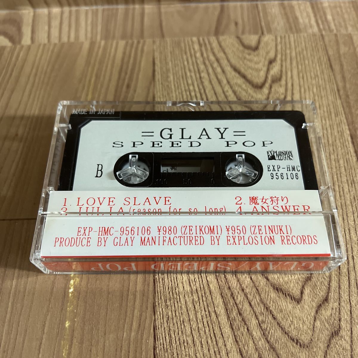 GLAY SPEED デモテープ POP インディーズ - カセット テープ｜Yahoo