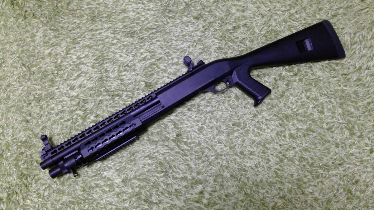 M3 CYMAベネリ Tac.固定ストック｜エアコキ｜3発同時発射CM365 Tac.固定