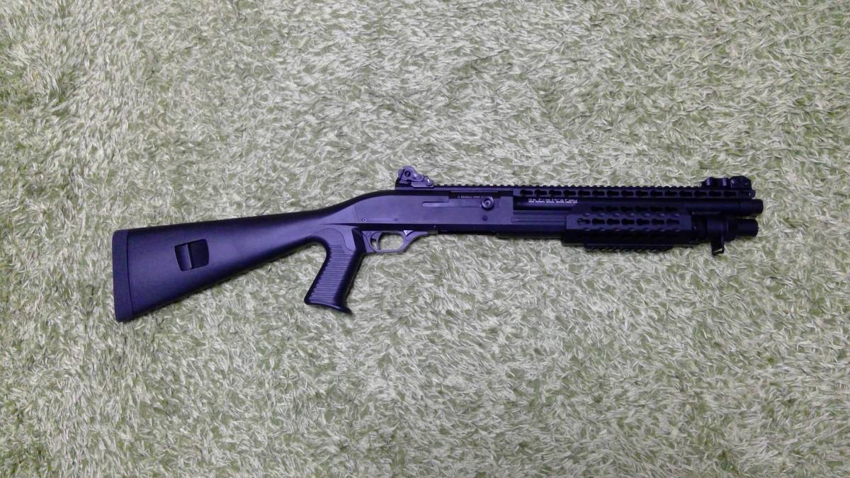 M3 CYMAベネリ Tac.固定ストック｜エアコキ｜3発同時発射CM365 Tac.固定