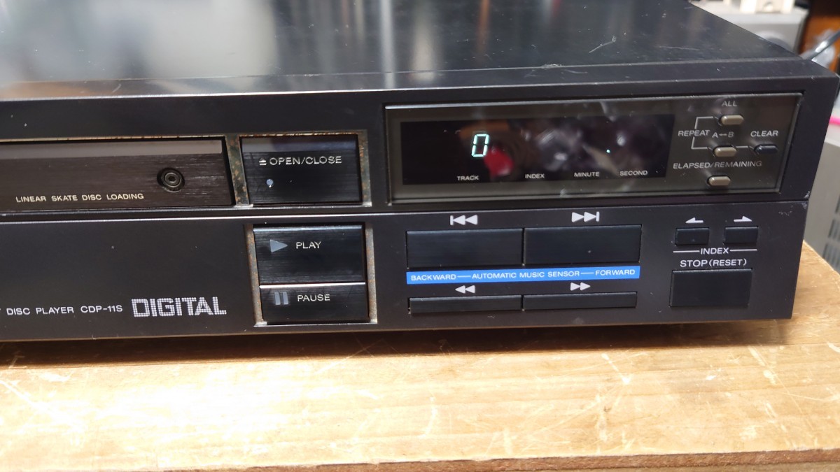 SONY CDプレーヤー CDP-11S ジャンク SONY CDP-11S - 251112H2519