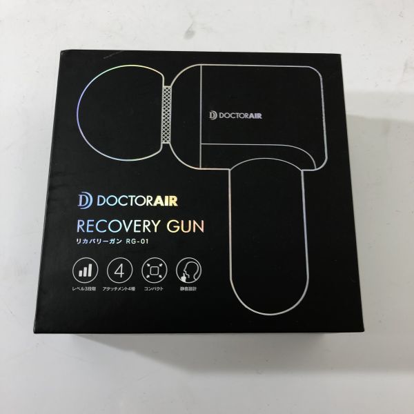 DOCTOR AIRドクターエア リカバリーガン ハンディマッサージャー RG-01 ホワイト マッサージ機 AA0830小2461/0906 ドクターエア | リカバリーガン BK 美品 Yahoo!ショッピング