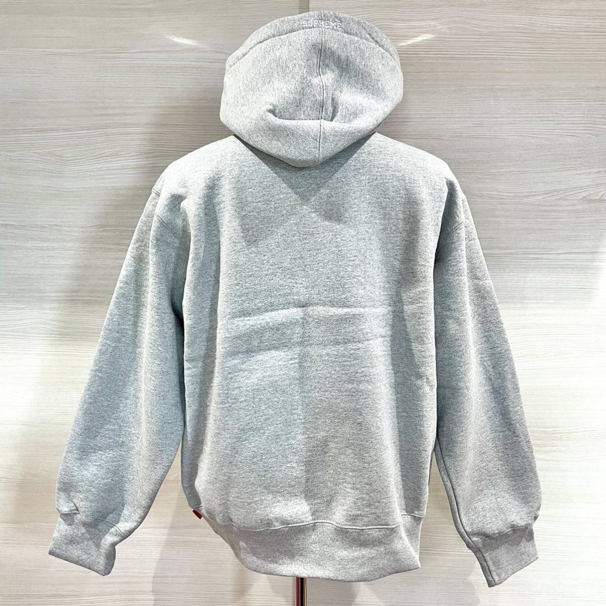 ◇新品◇Supreme S Logo Hooded Sweatshirt Heather Grey M 