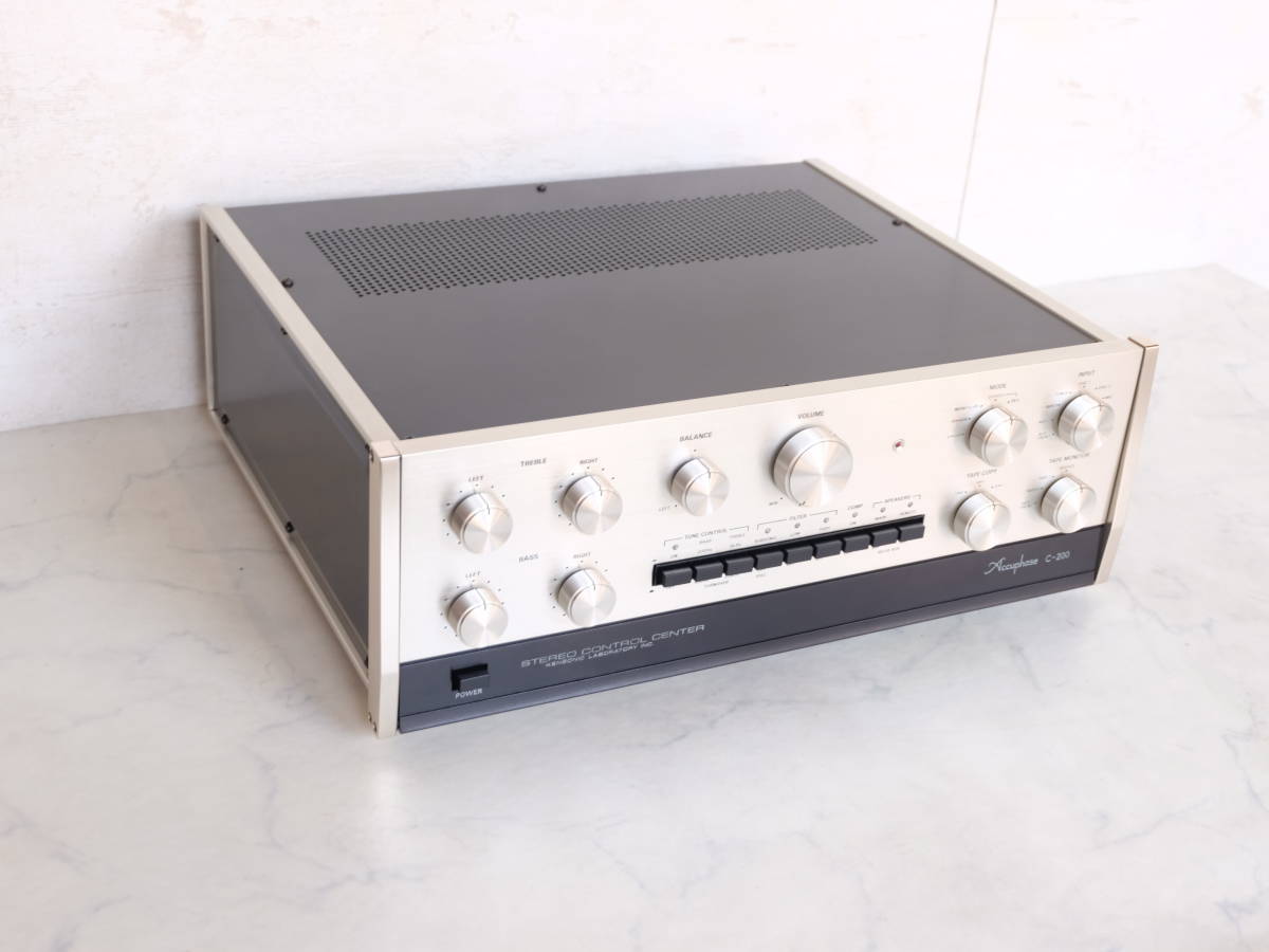 ◇ Accuphase C-200 ◇ 名機 プリアンプ コントロールアンプ