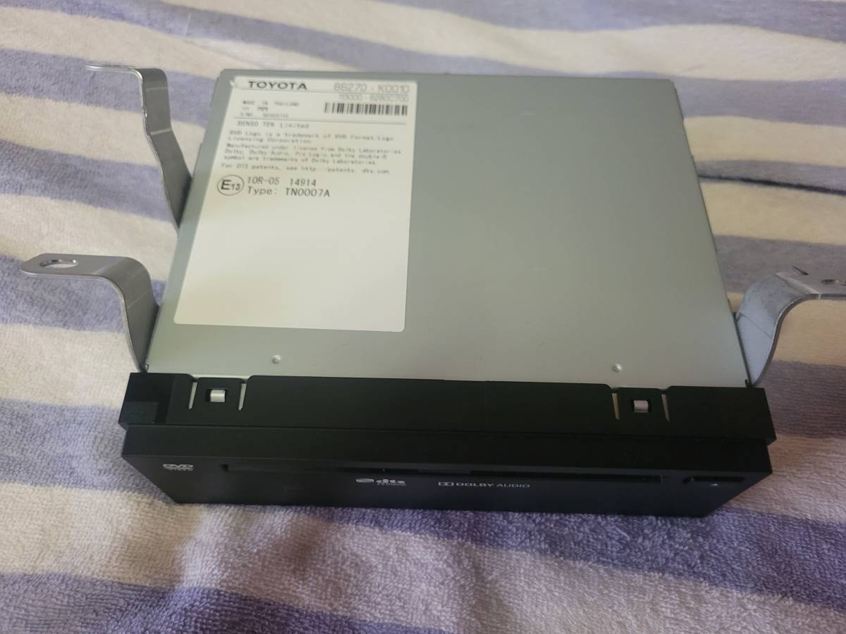 トヨタ純正 カローラスポーツ ツーリング DVDデッキ ディスプレイ 