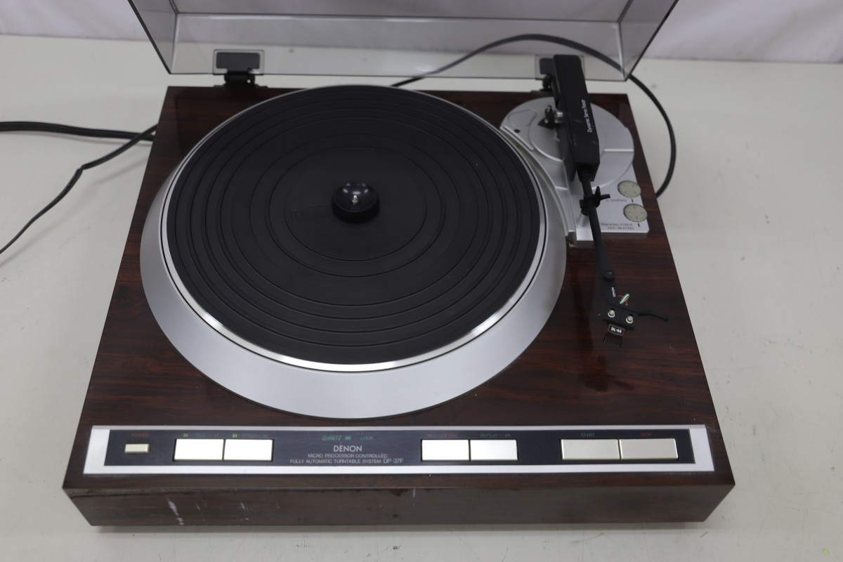 DP-37F DENON レコードプレーヤー カートリッジ 美動品デノン : の 