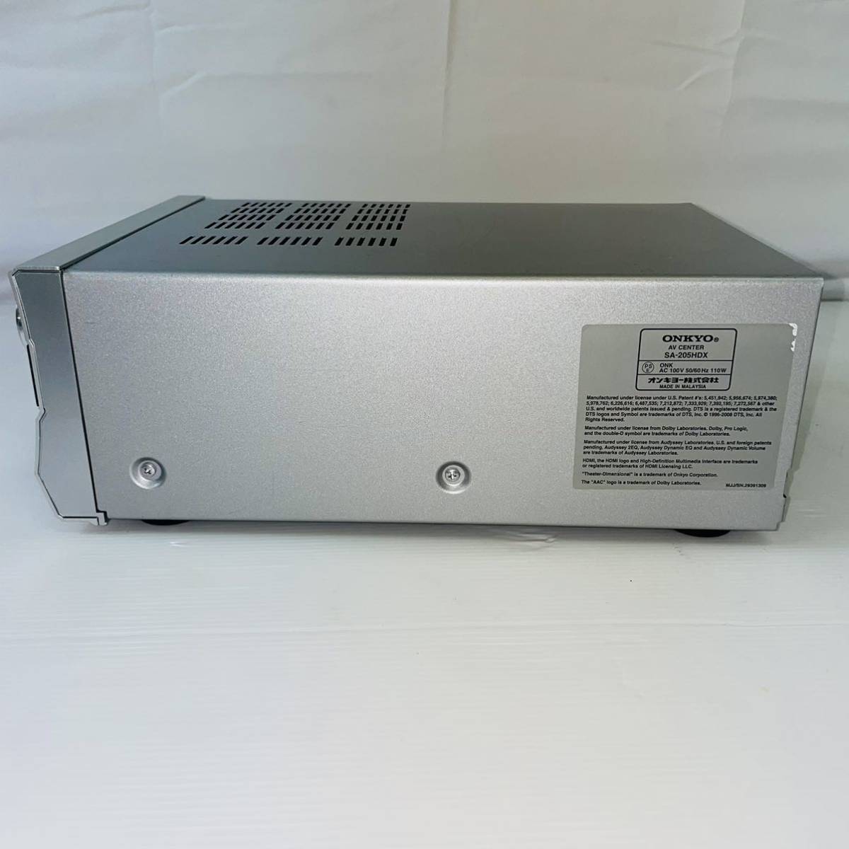 ONKYO SA-205HD AVセンター 5.1ch対応 ホームシアター ヨドバシ