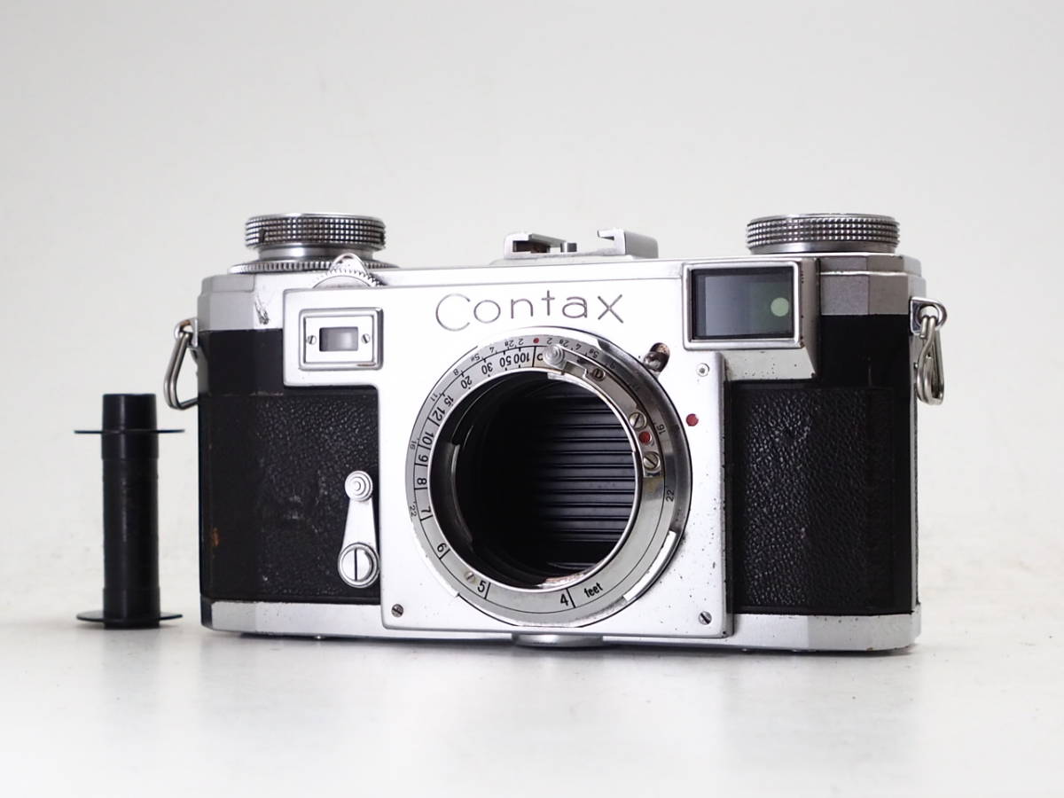 ★良品★ コンタックス CONTAX IIA ブラックダイヤル #TA1403