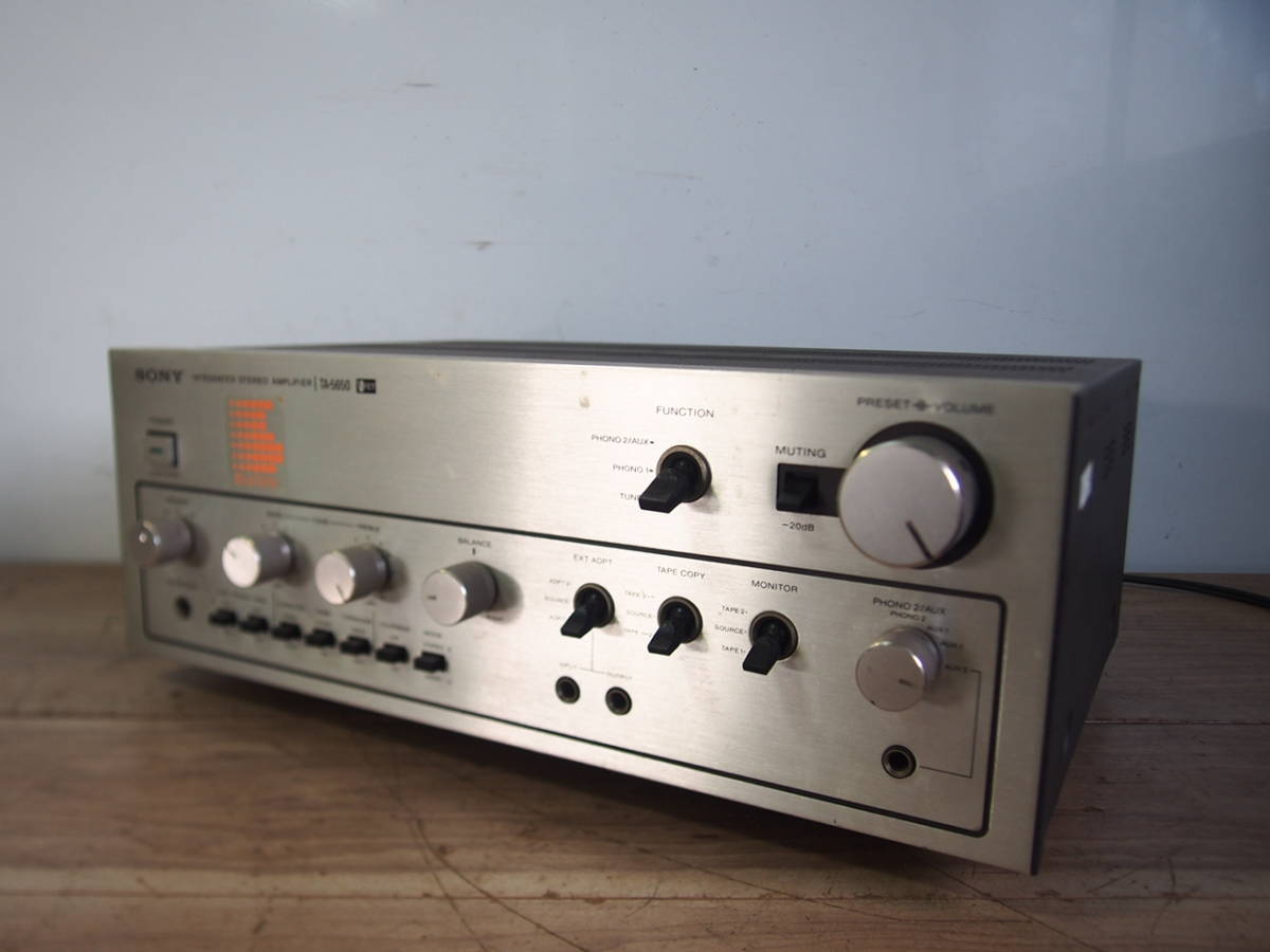 TA-5650 Sony SONY - Amplifier amplifier : | 1T0906-7] stereo pre
