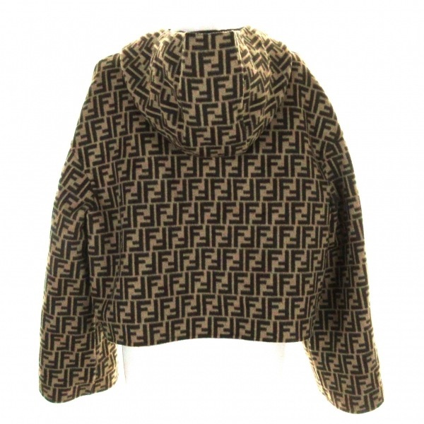 フェンディ FENDI ブルゾン サイズ44 L FJ6993 A5HD - 黒 レディース
