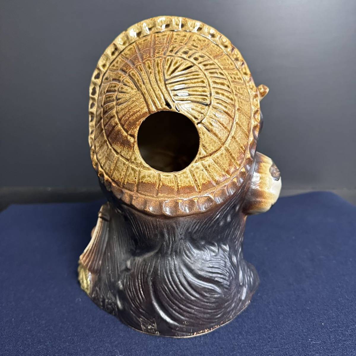 福 たぬき 福助たぬき たぬき福助 商売繁盛 開運 縁起物 骨董品 置物