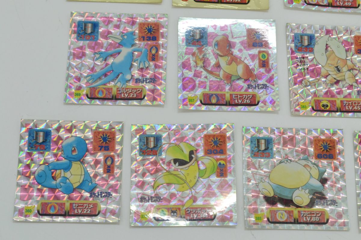591S 0908G28) 1円～ ポケモン シール 21枚セット シール烈伝 アマダ