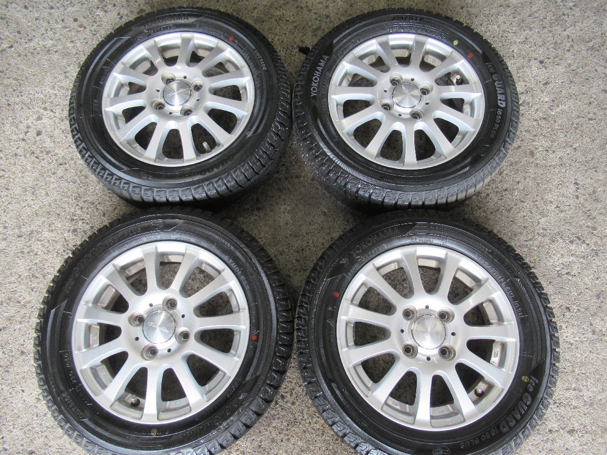 『ライフ　ゼスト　アルト』スタッドレスset♪ヨコハマIG50　2020年製　9分山【155/65R13】ティラード☆