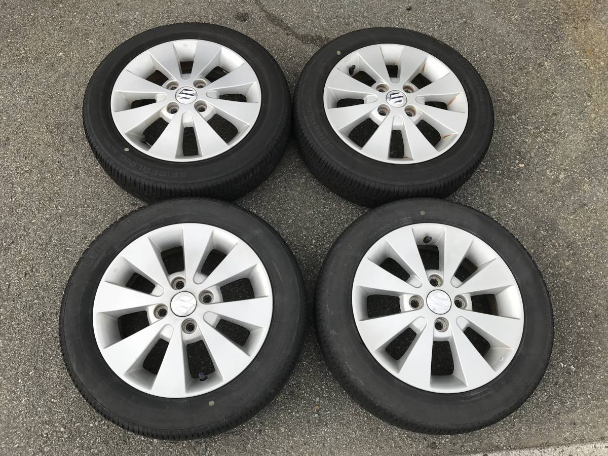 MH23S ワゴンR スティングレー 純正 アルミホイール 14×4.5J +45 155 