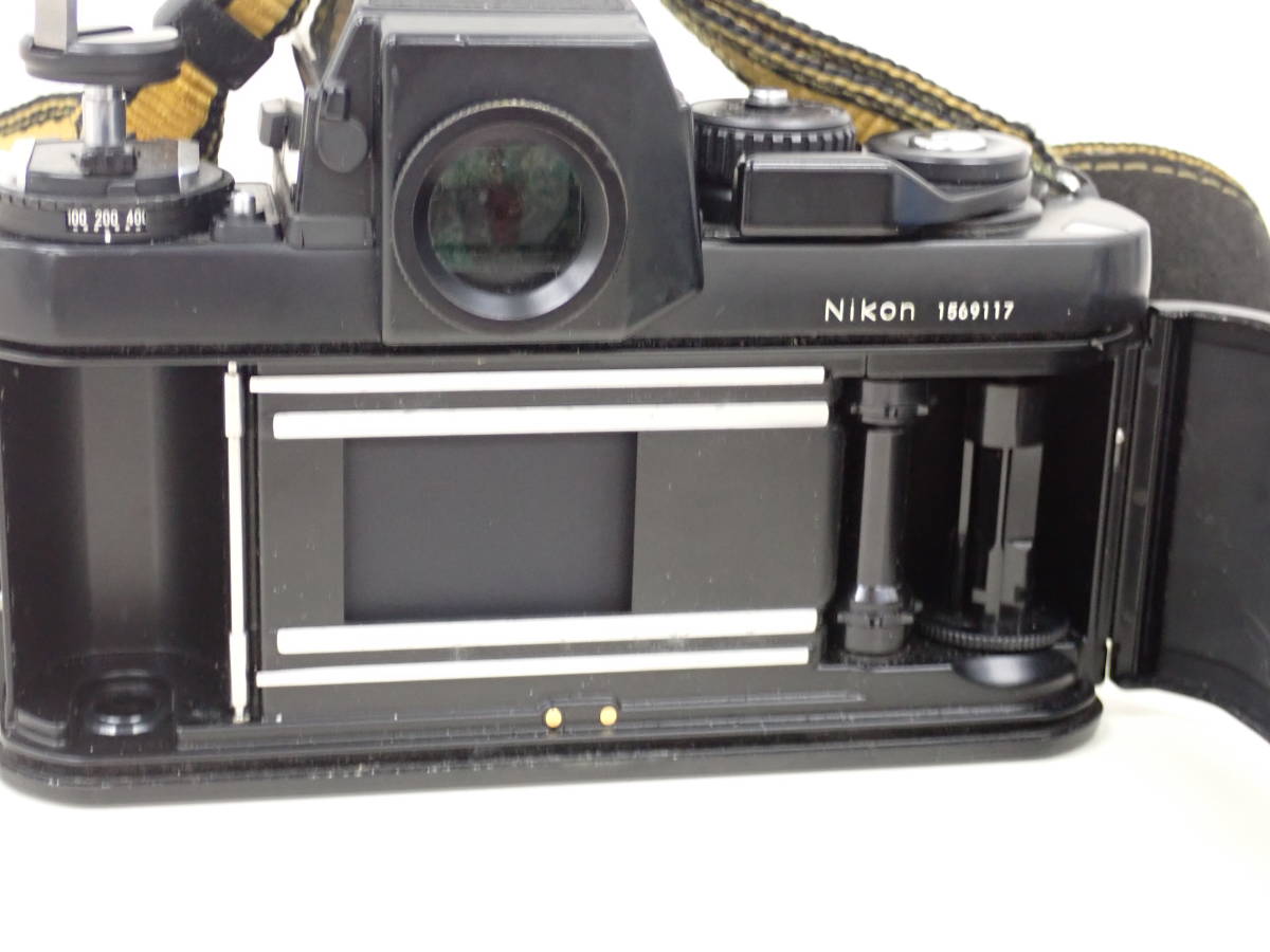 627☆ニコン F3 カメラ ＋ NIKKOR 28㎜ 1：2.8 レンズ 動作未確認