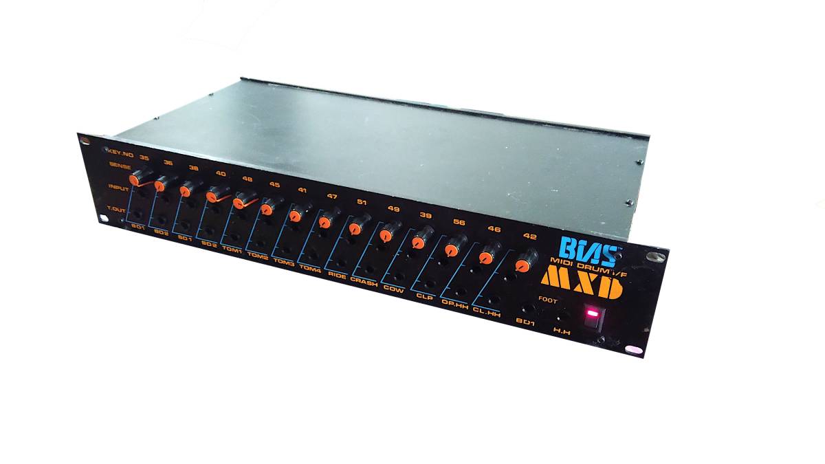 送料本文 Bias MIDI DRUM INTERFACE I/F ヴィンテージ トリガー