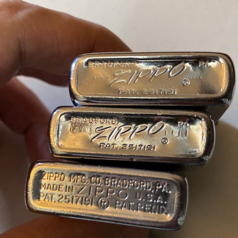 ヴィンテージZIPPO 60年代 70年代 80年代等 赤フェルト 希少 まとめ 
