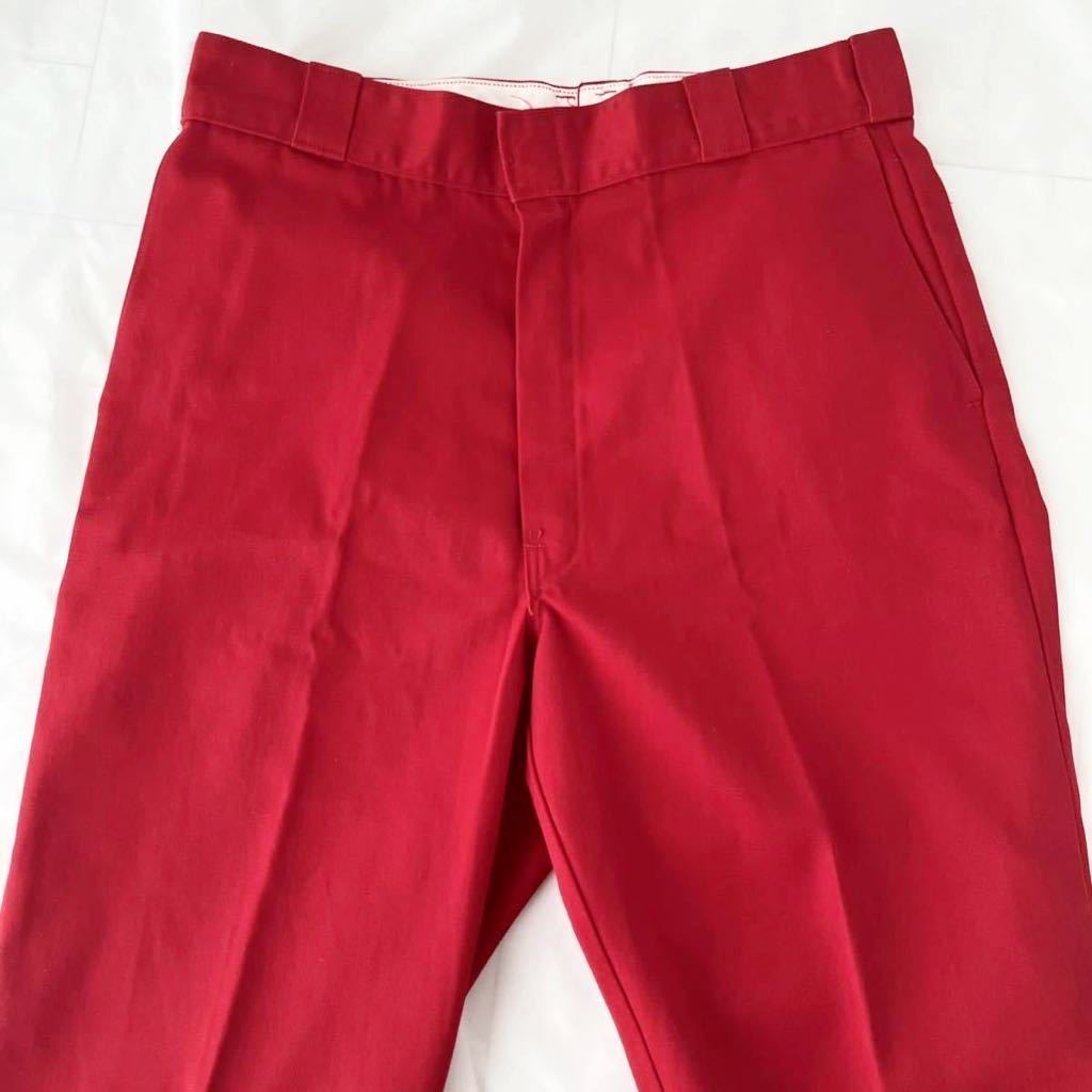 90s usa製 dickies 874 圧着 タグ ワーク パンツ W38