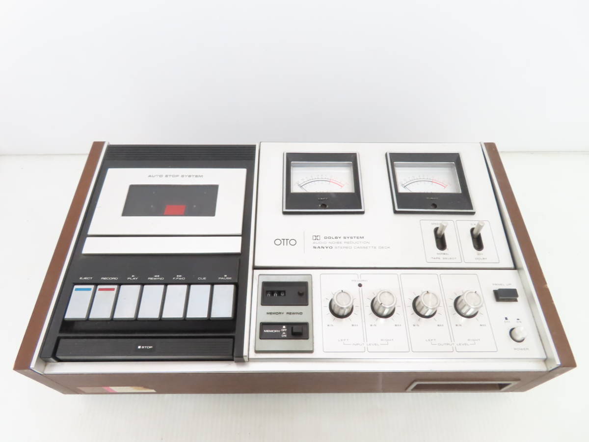 三洋　RD-4300 SANYO サンヨー OTTO ステレオカセットデッキ RD-4300 現状品 SANYO