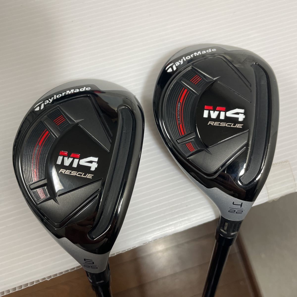 TaylorMade M4 レスキュー 4U、5U 2本セット テーラーメイド M4