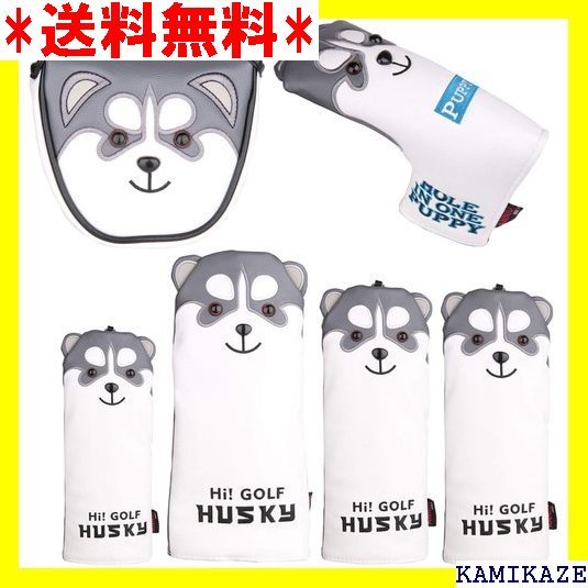 ★在庫処分 ゴルフ ヘッドカバー ドライバー440cc 460cc ッティーキ ロン オデッセイに適合 dog 1個 単品 675